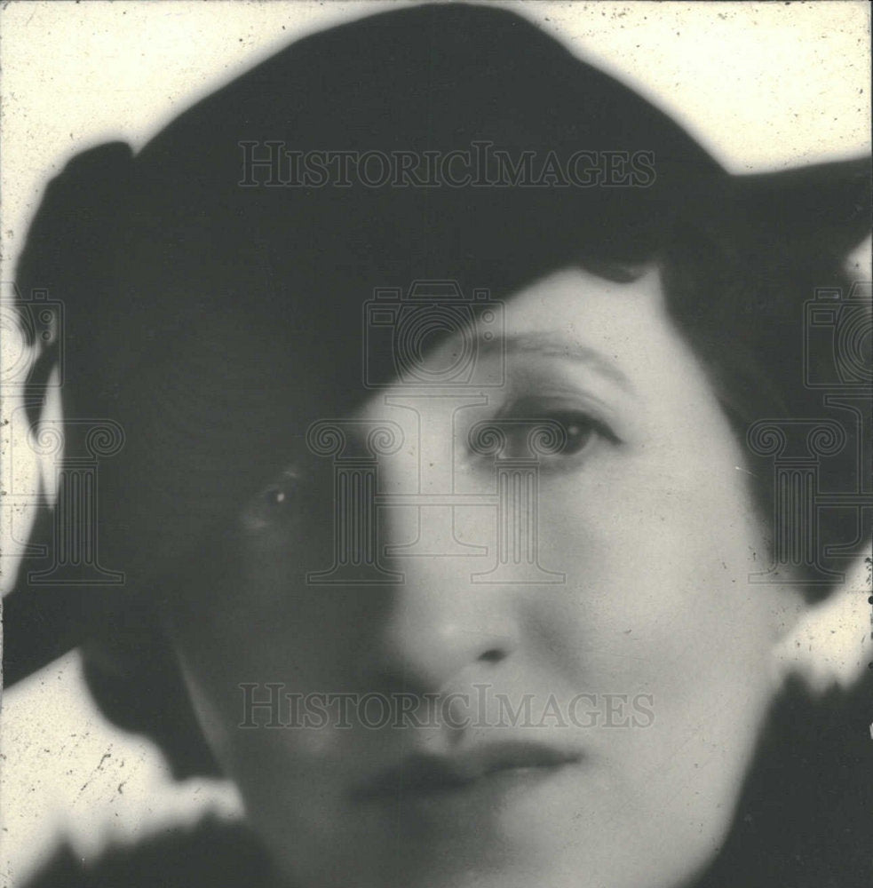Press Photo Renowned Voice Teacher Florence Lamont - Historic Images