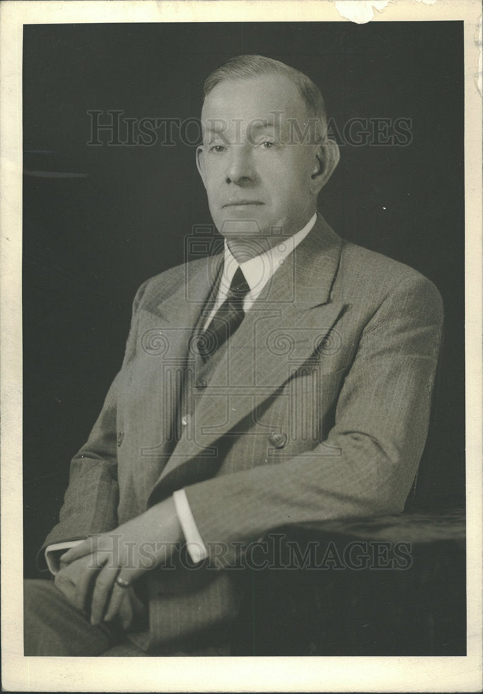 1941 Press Photo Robert K. Fuller, Denver Architect - Historic Images