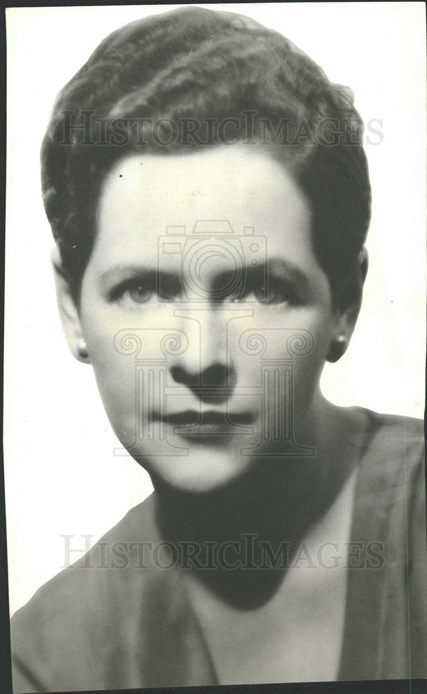 1937 Press Photo Faith Balwin American Author - Historic Images