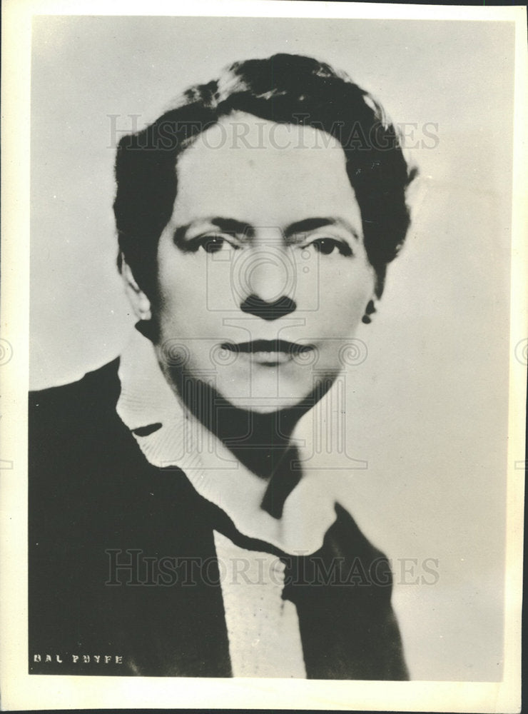Press Photo Faith Baldwin Famous Authoress - Historic Images