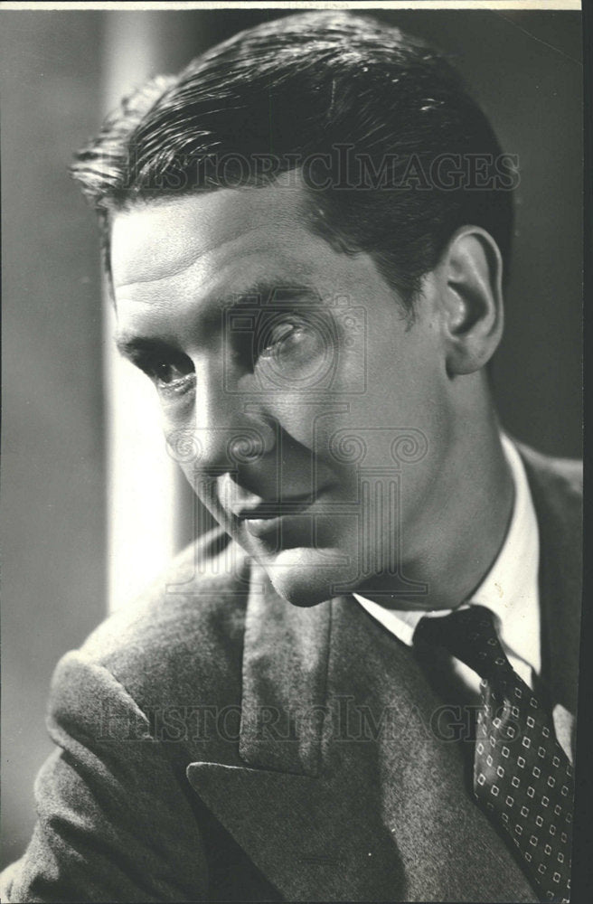 1937 Press Photo Oliver Burgess Meredith American Actor - Historic Images