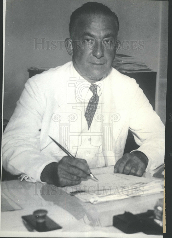 1934 Press Photo Ernest Gruening American Journalist - Historic Images