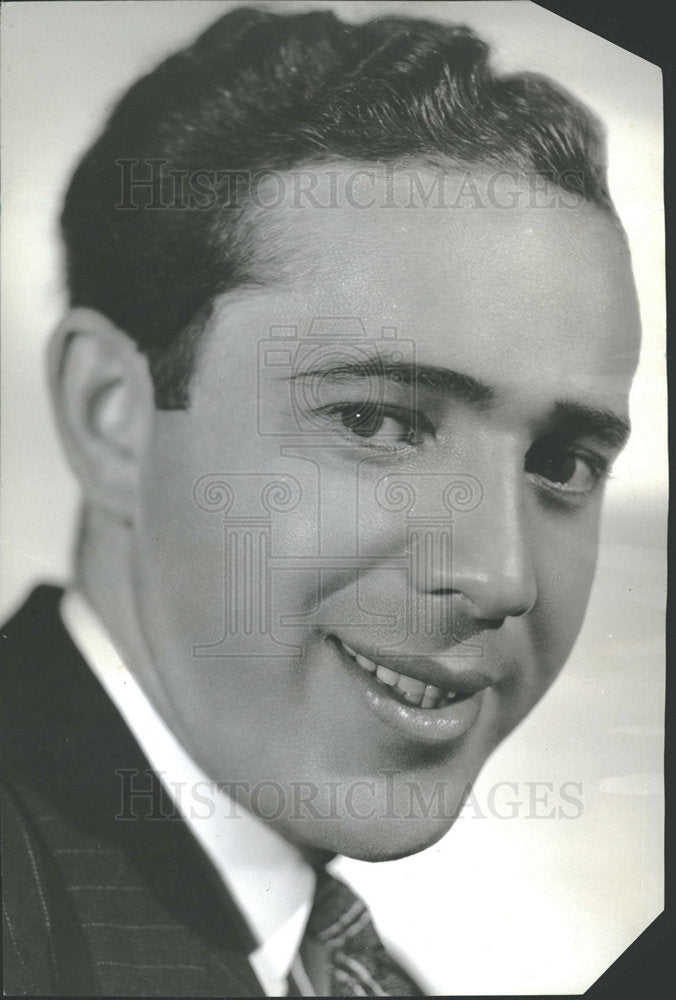 1935 Press Photo Igor Gorin Austrian Opera Singer  - Historic Images
