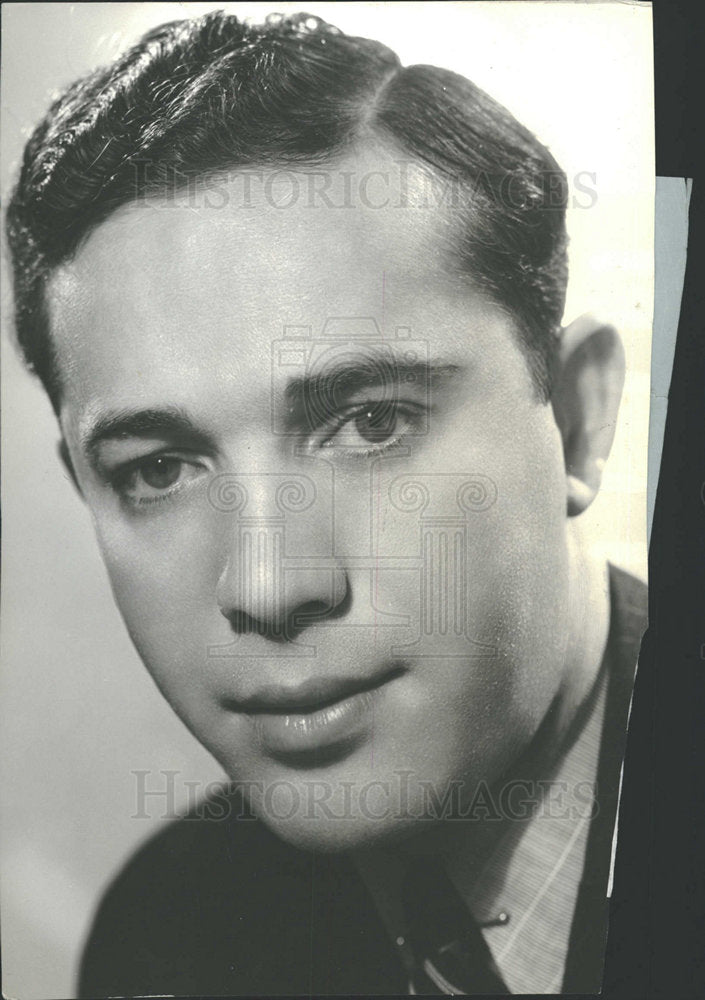 1935 Press Photo Igor Gorin Austrian Baritone  - Historic Images