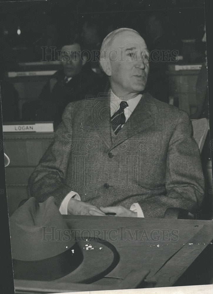 1942 Press Photo George H Garrey VP Summitville Mining  - Historic Images