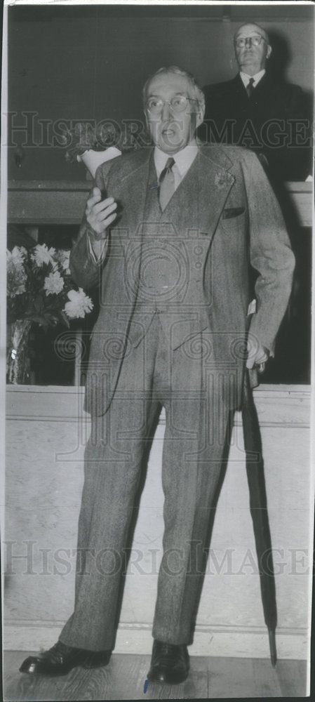 1942 Press Photo James Watson Gerard Lawyer Diplomat - Historic Images