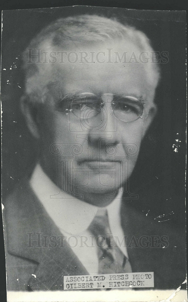 1934 Press Photo Hitchcock Senator - Historic Images