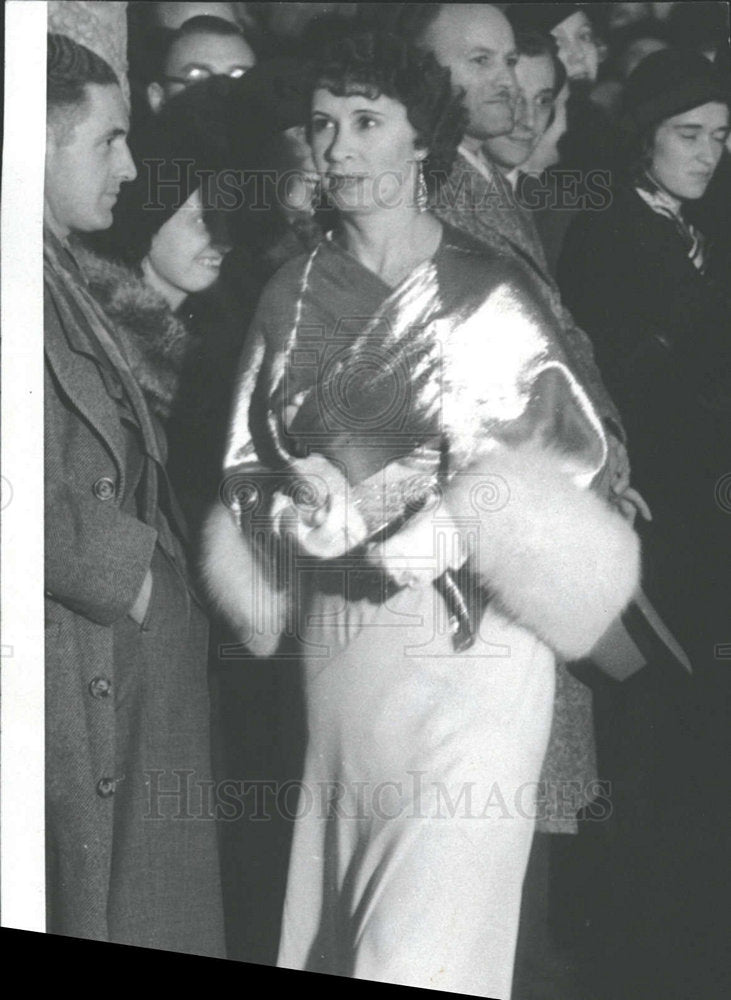 1932 Press Photo Mrs Jean Hersholt Anderseniana America - Historic Images