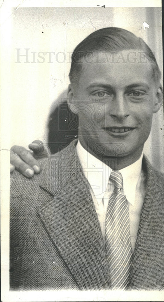 1939 Press Photo Prince Frederick of the Royal Family - Historic Images