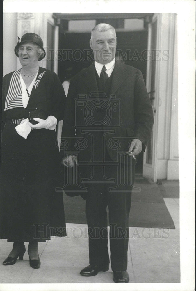 1933 Press Photo Prime Minister George William Forbes - Historic Images