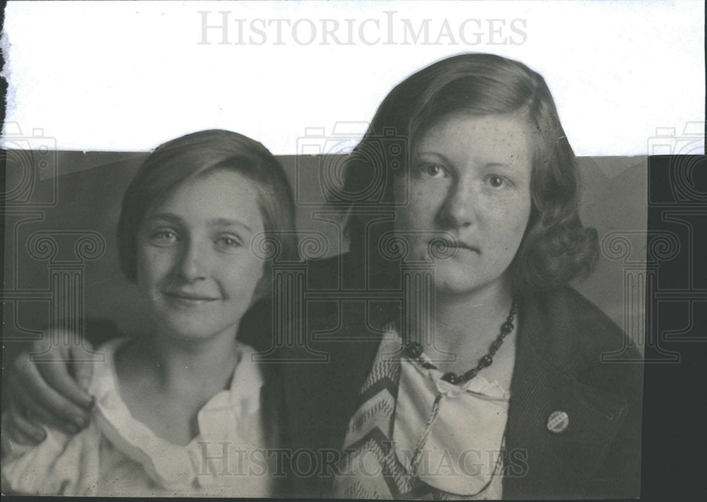 1933 Press Photo Herman Howell Bernice Schilling - Historic Images