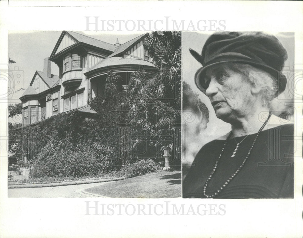 1933 Press Photo San Rafaelia California Mrs.Robert  - Historic Images