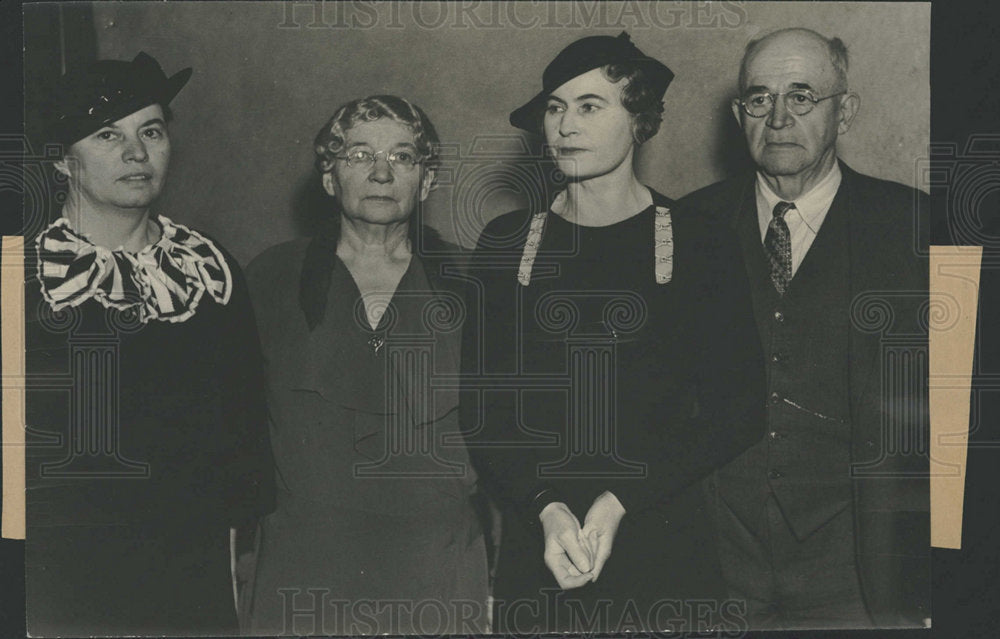 1936 Press Photo Johnson Wheatridge Denver Garden  - Historic Images