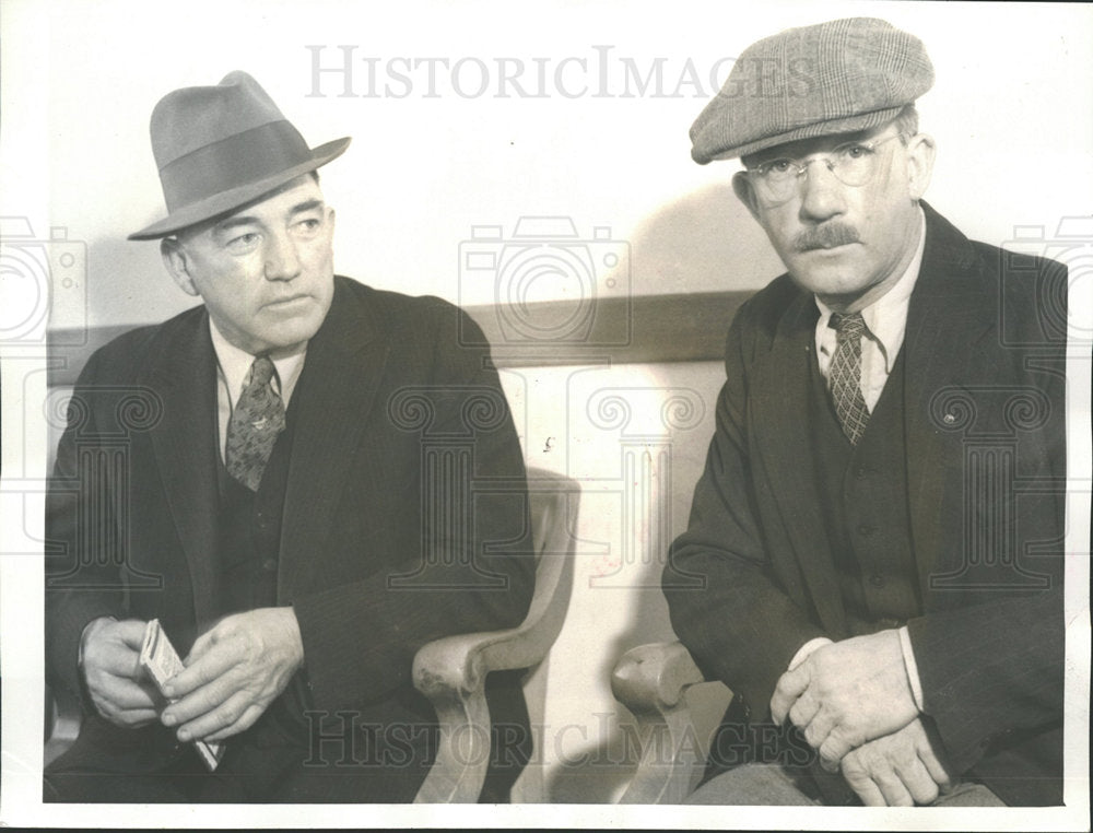 1934 Press Photo Horry Hearn William Breeson - Historic Images