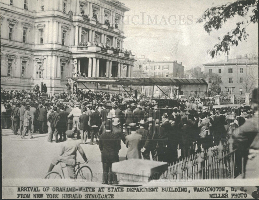 Press Photo Grahame White State Department Building - Historic Images