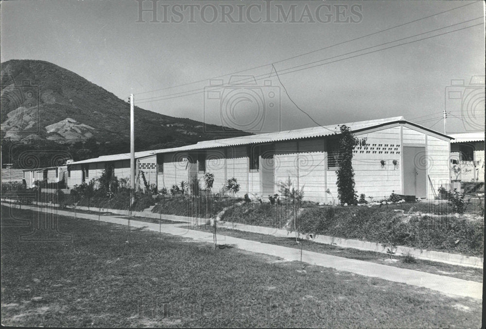 1965 Press Photo Housing Homes in El Salvador - Historic Images