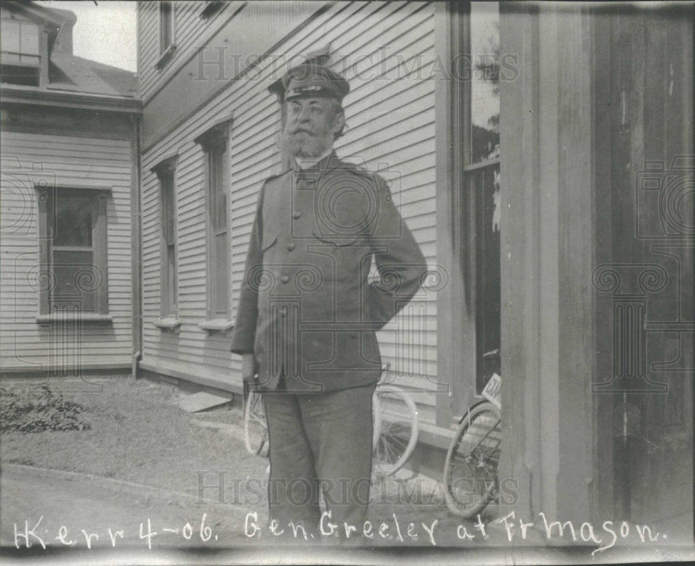 Press Photo Greeler mason Kerr  - Historic Images