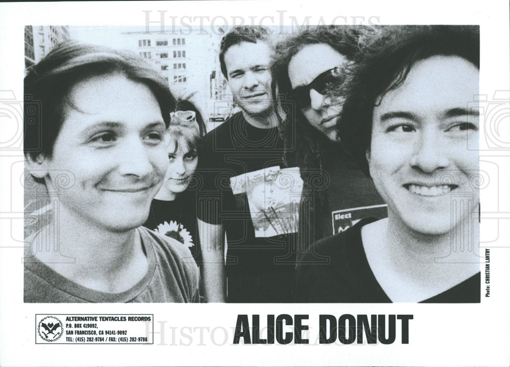 1995 Press Photo Alice Donut rock band - Historic Images
