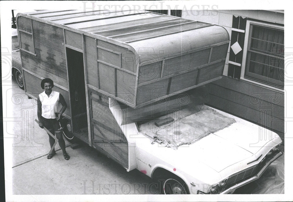 Press Photo Gail Barnes Businessman Chicago Illinois - Historic Images