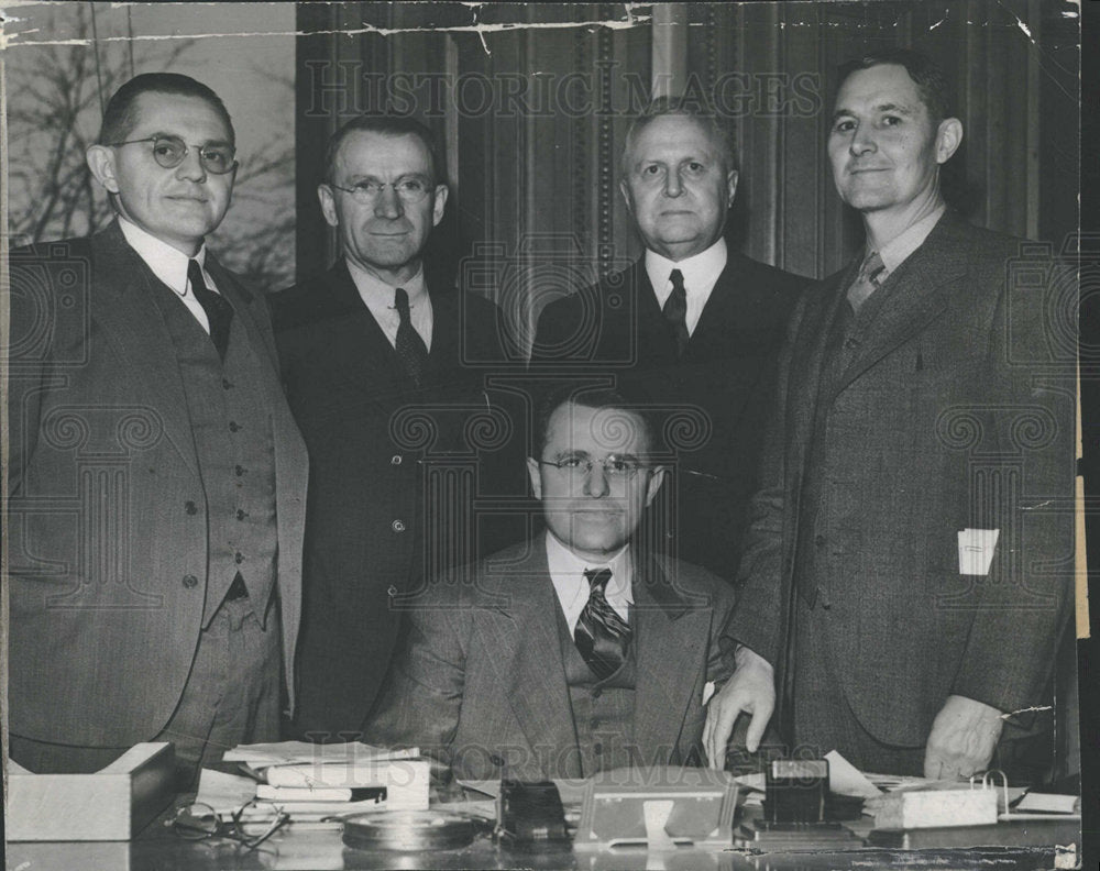 1939 Press Photo Gravel Pounder Colorado Luncheon Club - Historic Images