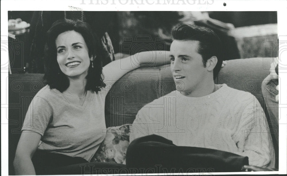 1996 Press Photo Courteney Bass Cox  American actress - Historic Images