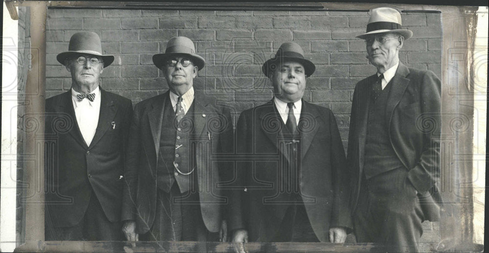 1935 Press Photo Pueblo Byrne Athur Grady Wiener police - Historic Images