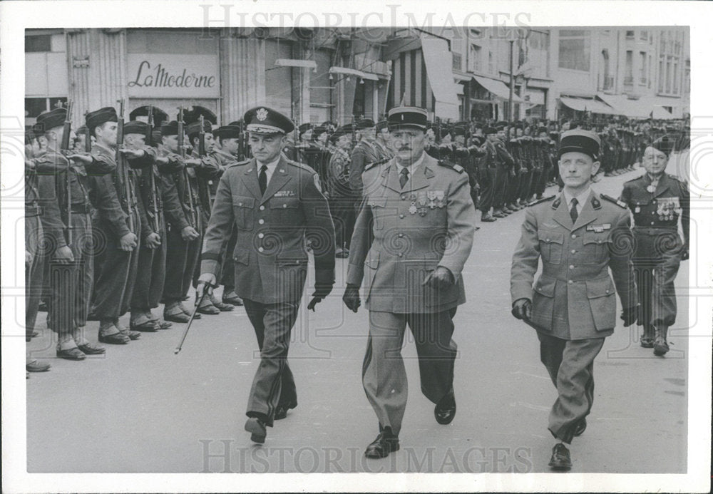 1960 Press Photo Robert J Fleming Military General Mich - Historic Images