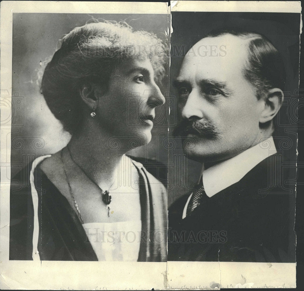 1920 Press Photo Esme Howard Ambassador Britain Chicago - Historic Images