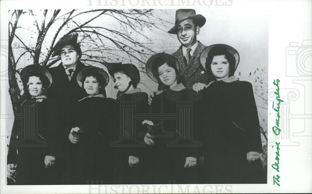 1979 Press Photo Dionne Quintuplets Elzire Olva Dione - Historic Images