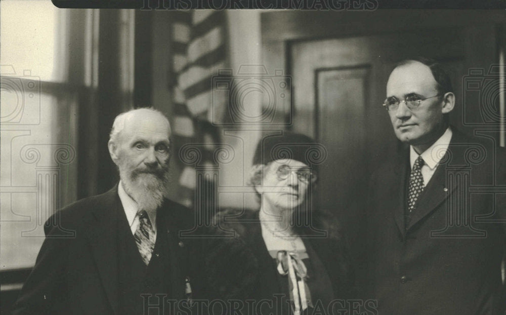 Press Photo Mr. Mrs. J.M. Laurence Home Lake Colorado - Historic Images
