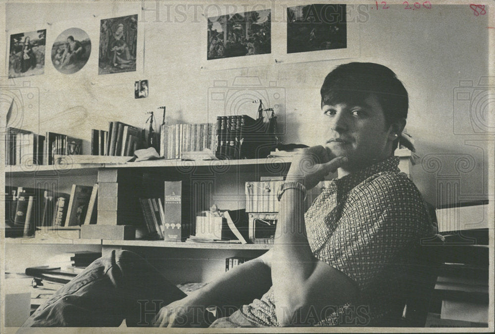 1974 Press Photo Rod Meis Colorado Chairman Freedom  - Historic Images