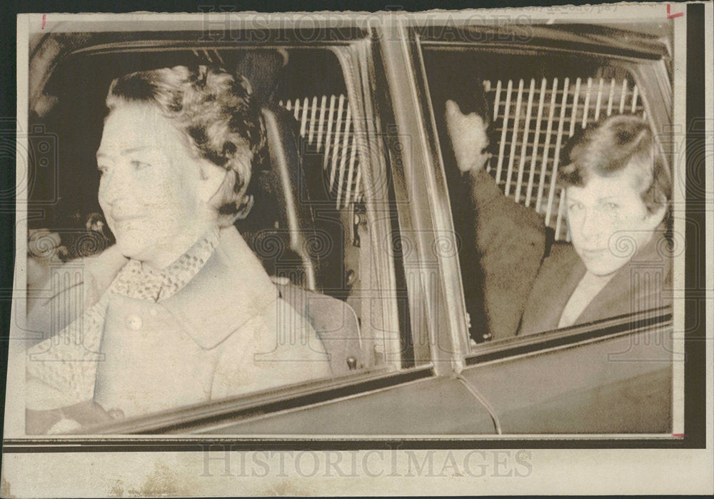 1976 Press Photo Princess Margaret Viscount Linley Lady - Historic Images
