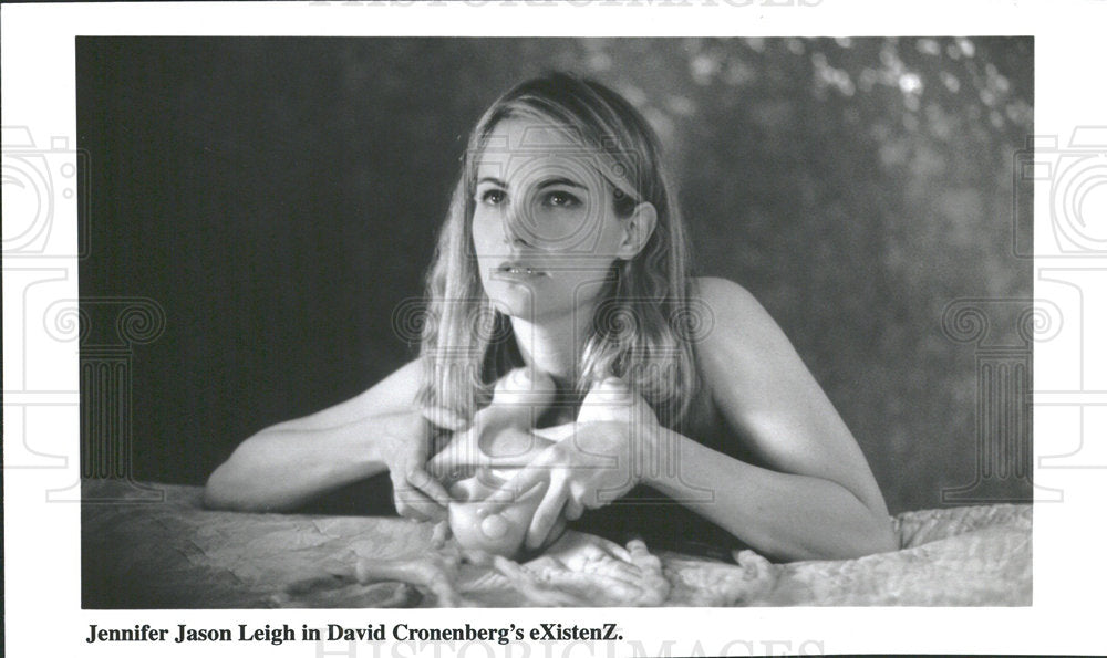 1999 Press Photo Jennifer Jason Leigh Movie Actress - Historic Images