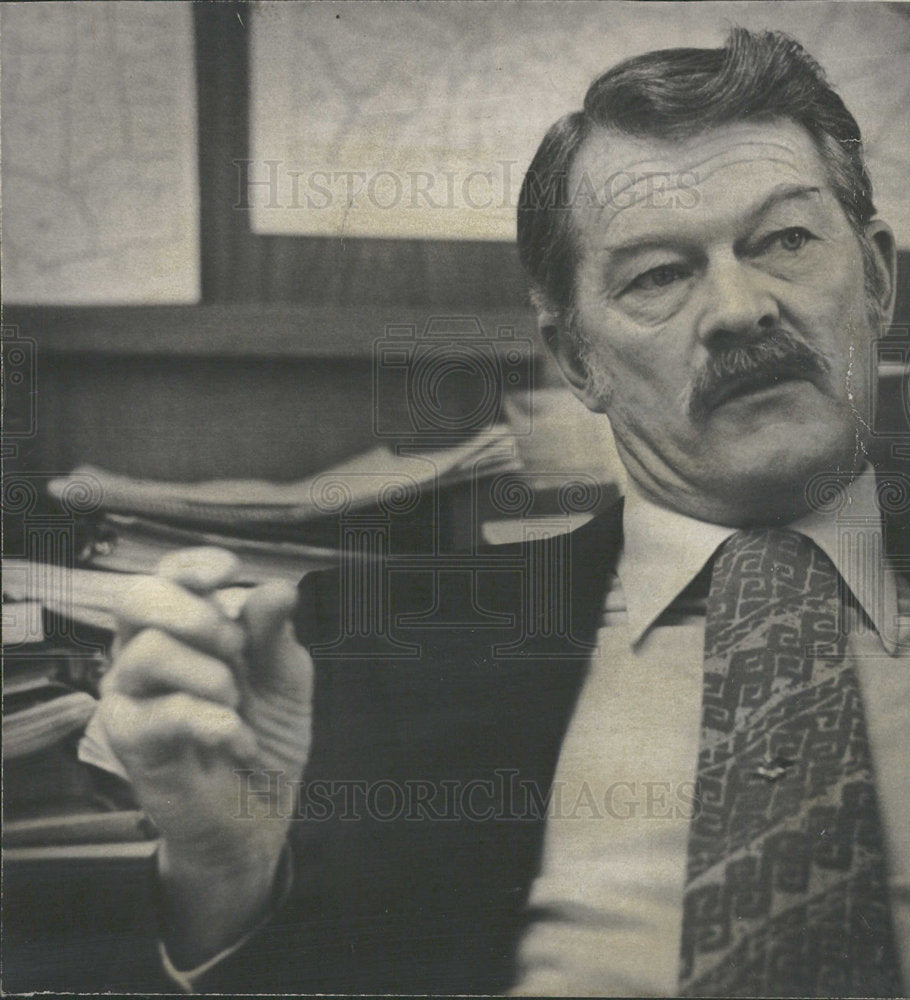 1978 Press Photo Richard N.Denney Forest Service - Historic Images