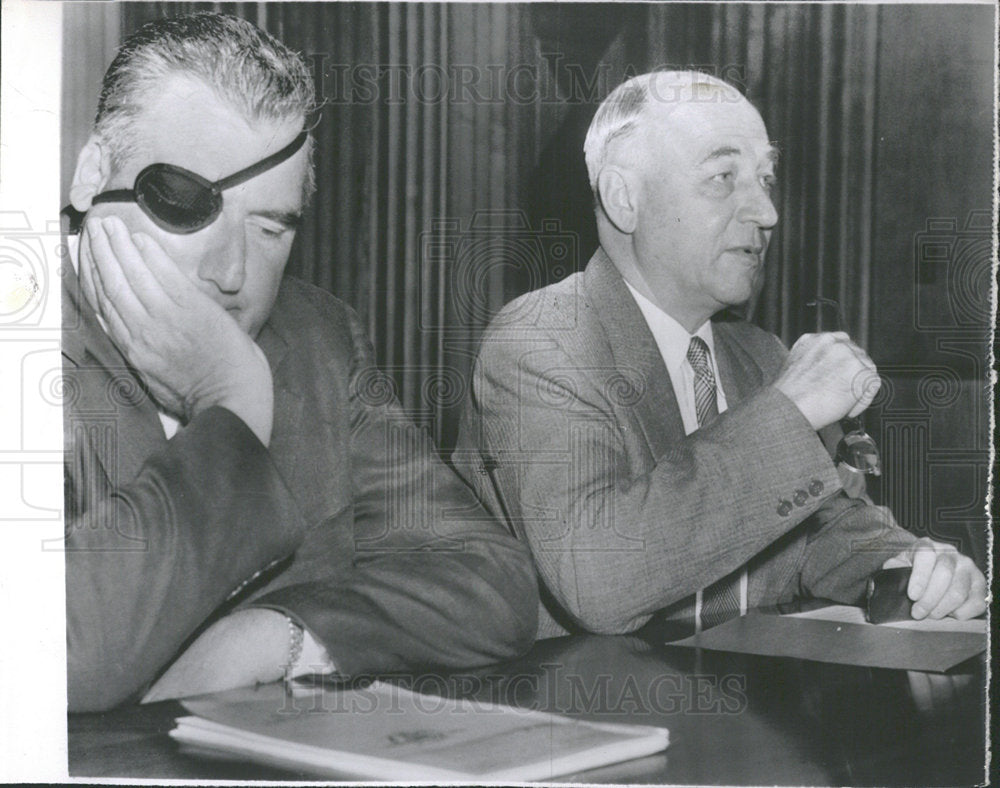 1953 George Humphrey Lawyer Cab Secretary  - Historic Images