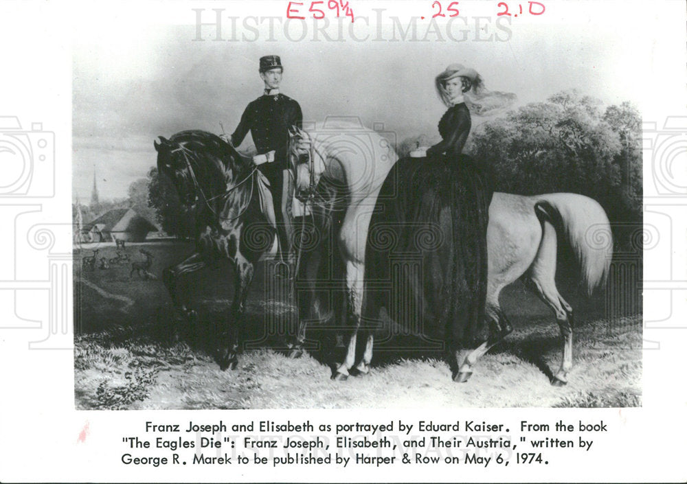 1974 Press Photo Franz Joseph The Eagles Die Chicago - Historic Images