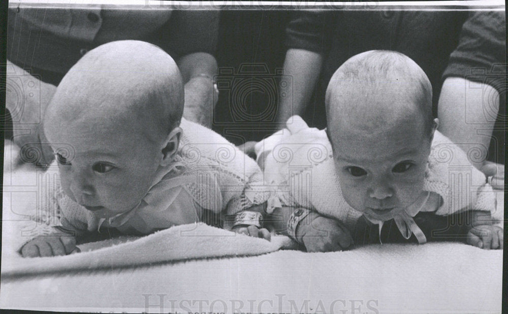 1968 Press Photo Mary Magdalene Fischer Margaret James - Historic Images