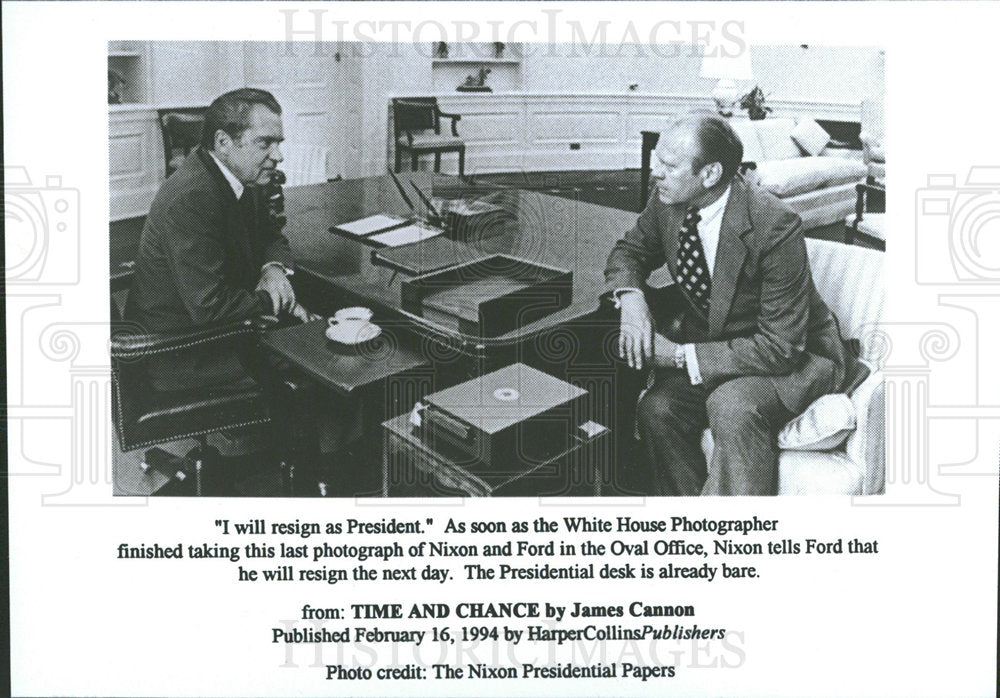 1994 Press Photo Richard Nixon President United States - Historic Images