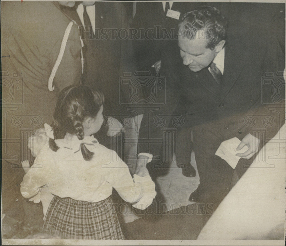 1969 Press Photo President Richard Nixon - Historic Images