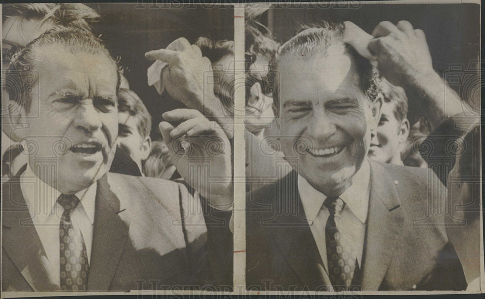 1988 Press Photo Richard Nixon Republic President Paper - Historic Images