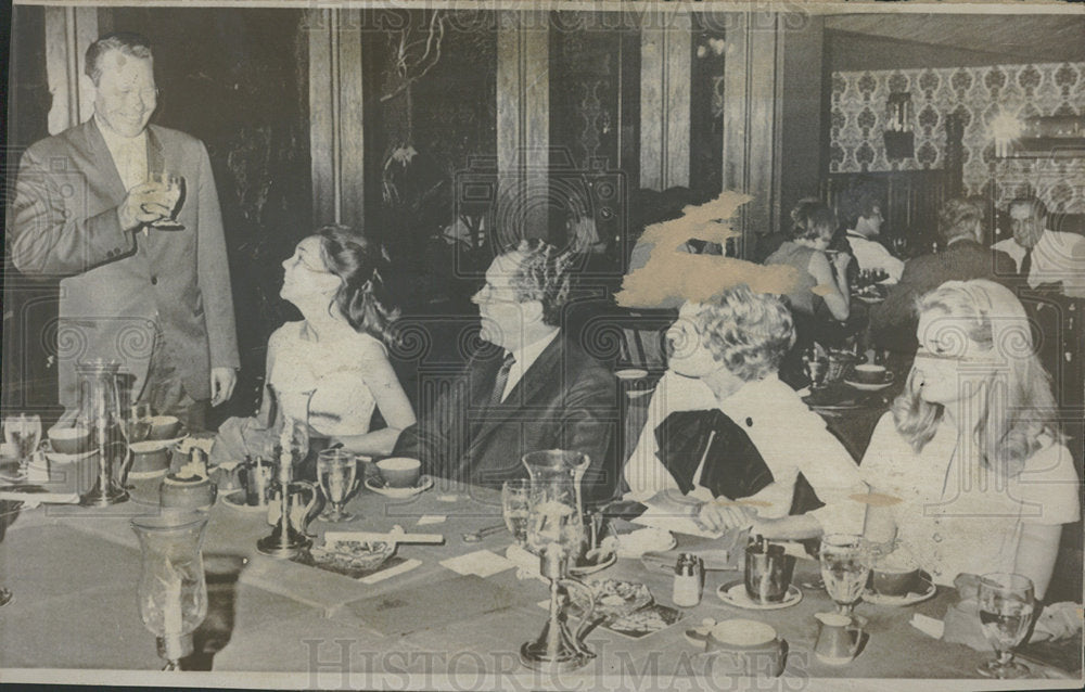 1968 Press Photo California Robert Finch Biscayne Nixon - Historic Images