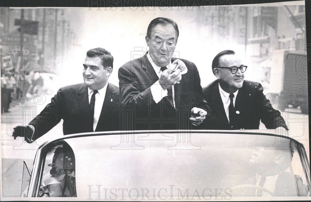 1964 Press Photo Pierre Salinger Press Secretary Mich - Historic Images