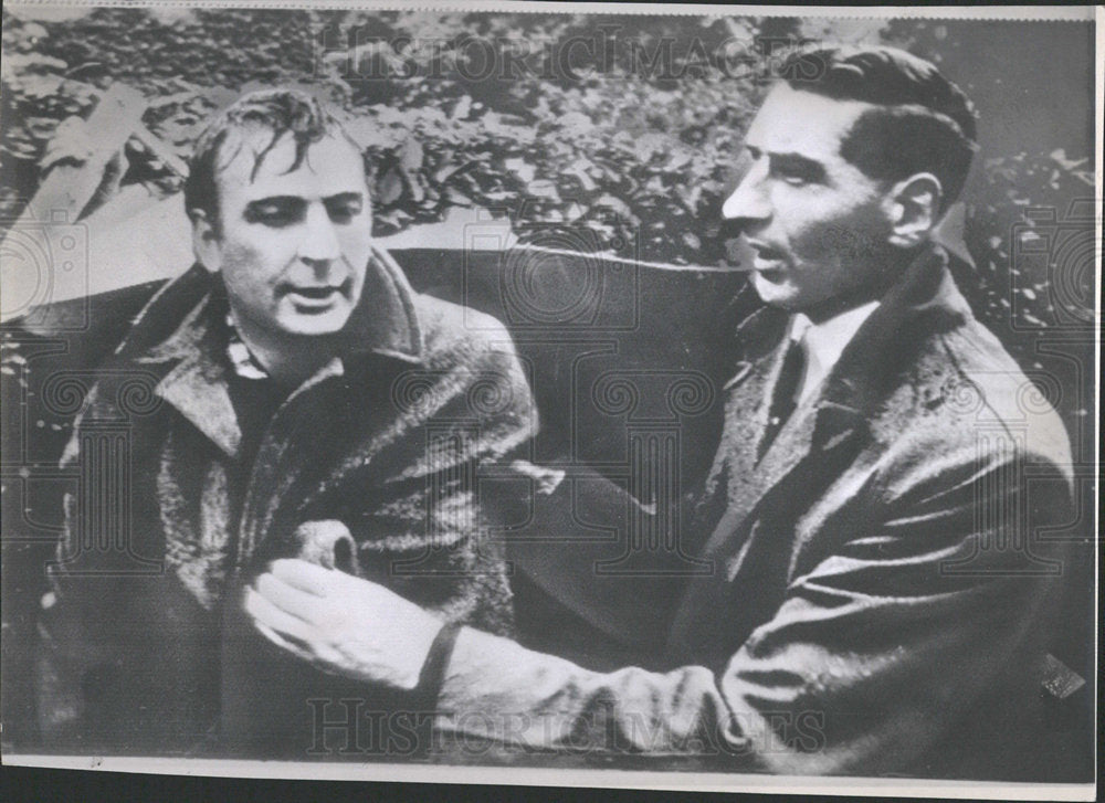 1966 Press Photo Hubert Humphrey New Zealand President  - Historic Images