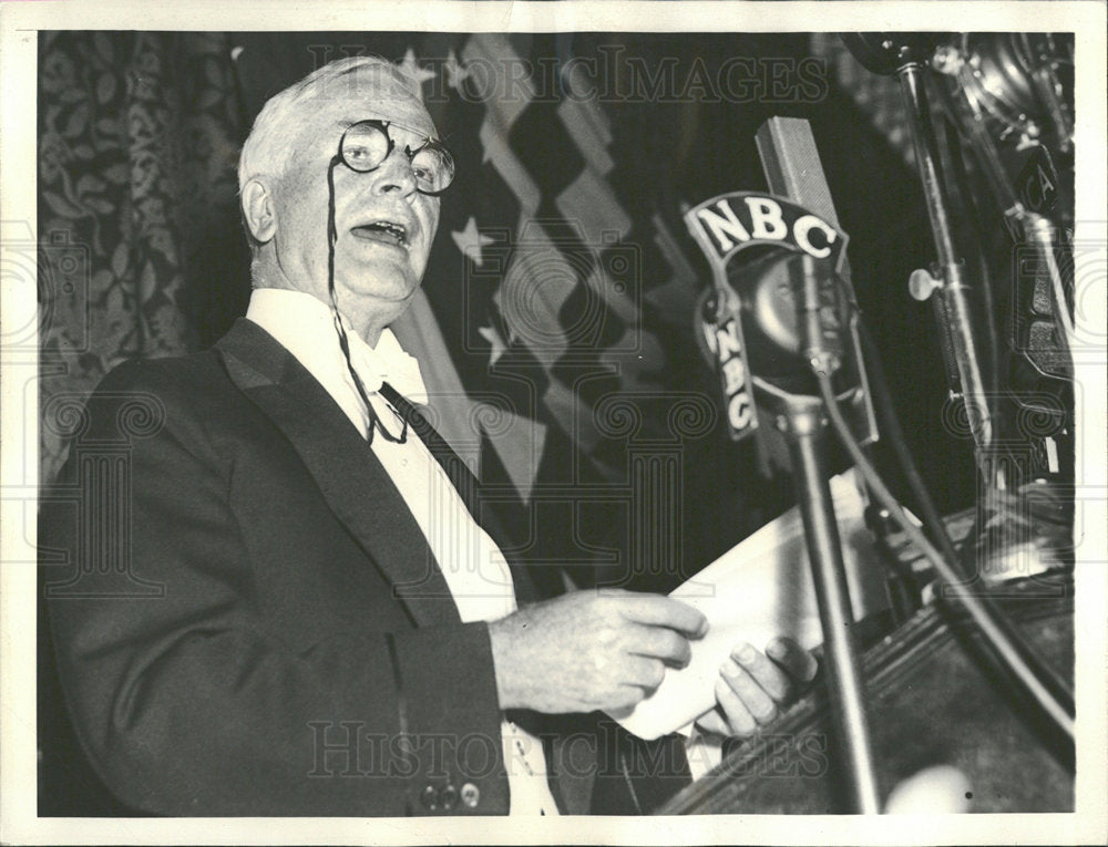 1938 Press Photo Secretary State Cordell Hull Foreign  - Historic Images