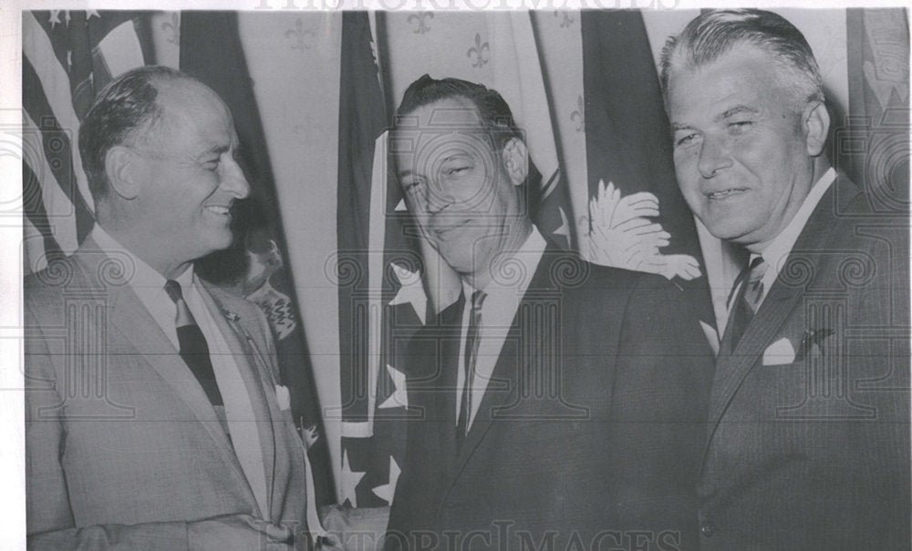 1963 Press Photo Gov John Anderson Colorado Governor  - Historic Images