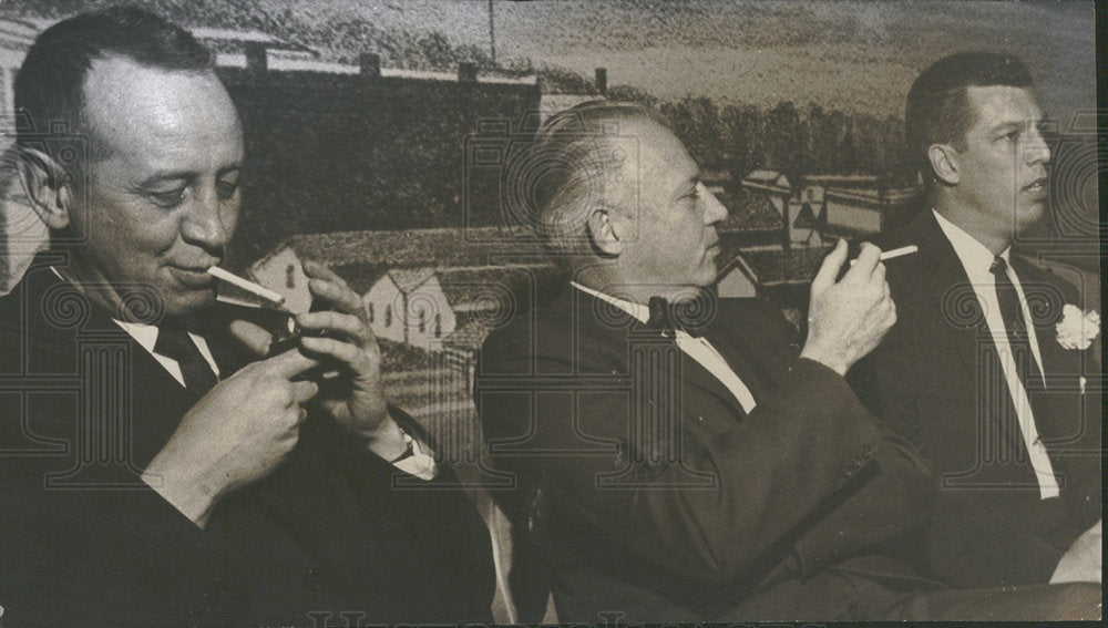 1961 Press Photo Steve McNichols Governor Politician - Historic Images