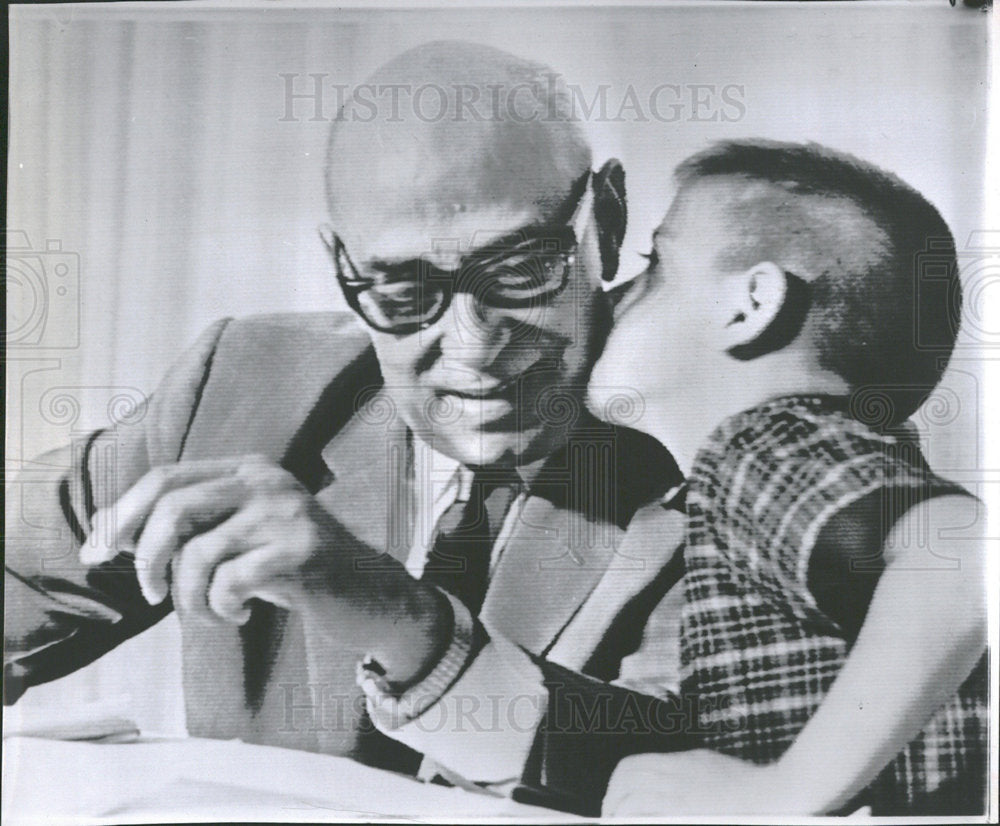 1963 Press Photo Raul Leoni Alvaro Venezuelan election - Historic Images