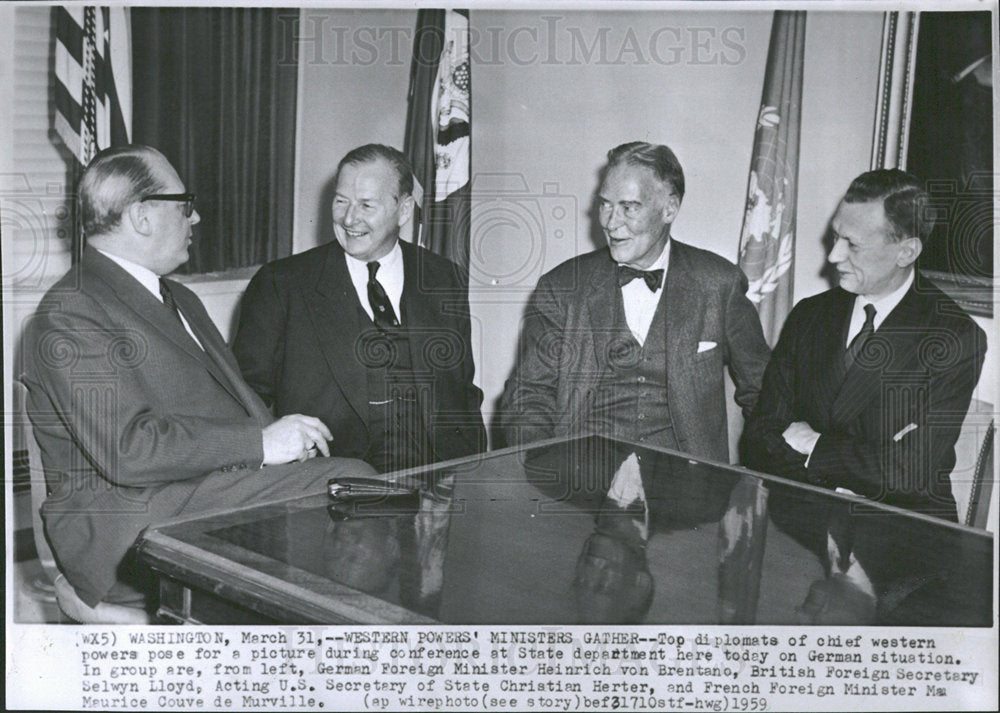 1959 Chief Western German Christian Harter-Historic Images