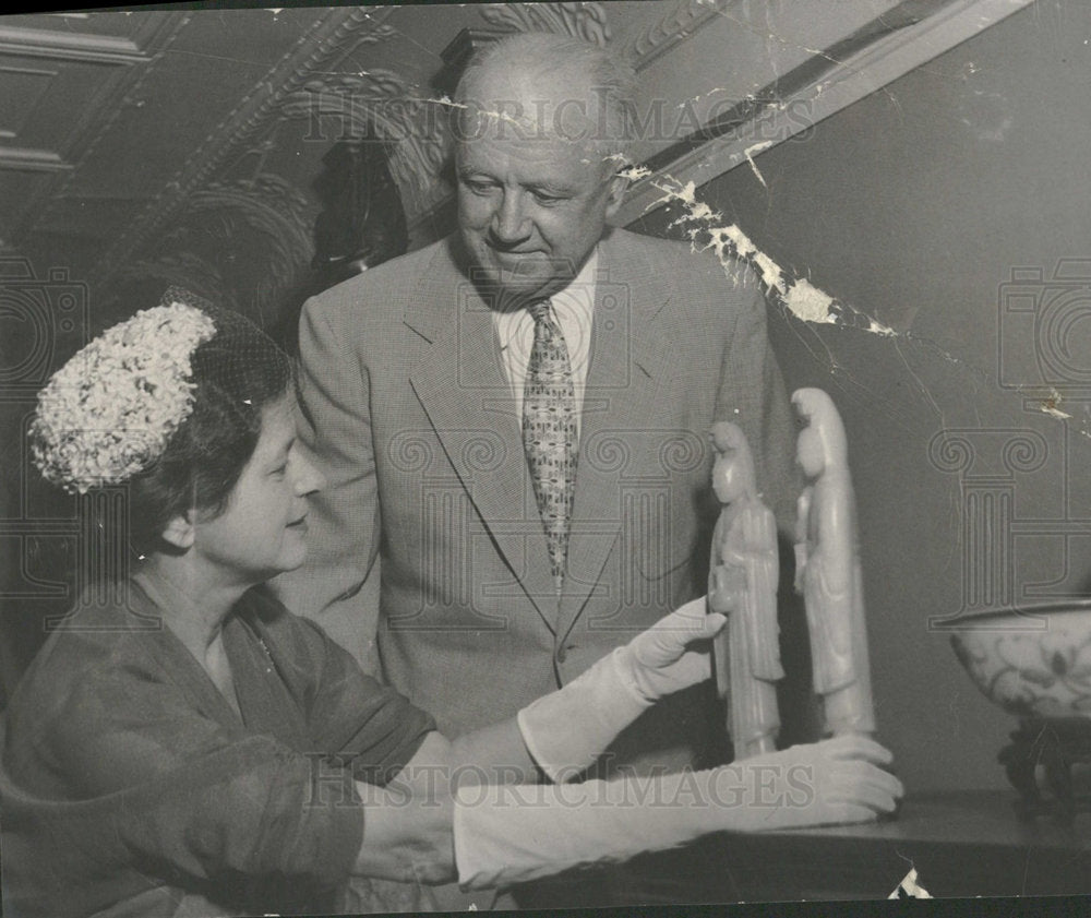 1952 Press Photo Major General John Curry U.S. Military - Historic Images