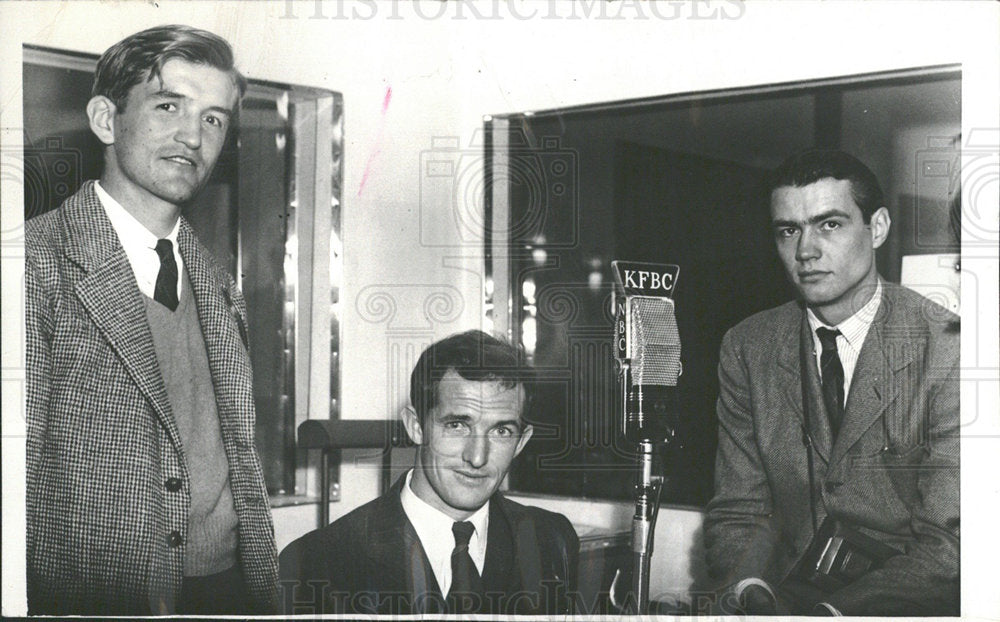 1941 Press Photo Chappell Cranmer Denver Cheyenne  - Historic Images